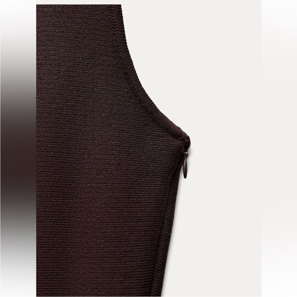 Zara belted knit mini dress - Picture 6 of 12